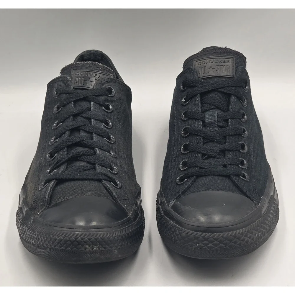 Converse Chuck Taylor All Star Low Triple Black M5039 Men's 9 Women's 11